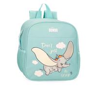 Joumma Disney Dumbo Fly Vorschulrucksack, Blau, 21 x 25 x 10 cm, Polyester, 5,25 l, blau, Talla única, Vorschulrucksack