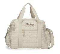 Joumma Disney Duna Mickey-Reisetasche, Beige, 41 x 31 x 13 cm, Polyester, 16,5 l