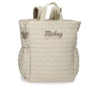 Joumma Disney Duna Mickey-Wanderrucksack, Beige, 32 x 35 x 13 cm, Polyester, 14,6 l