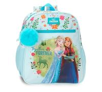 Joumma Disney Frozen Forever Rucksack, lässig, Hellblau, 27 x 33 x 11 cm, Polyester