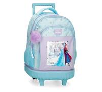 Joumma Disney Frozen In This Together Rucksack, kompakt, zerlegbar, 2 Rollen, lila, 32 x 45 x 21 cm, Polyester 30, 2L