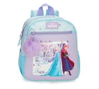 Joumma Disney Frozen In This Together Rucksack, Lila, 23 x 28 x 10 cm, Polyester, 6,4 l