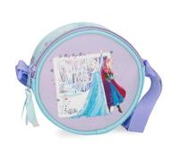 Joumma Disney Die Eiskönigin This Together Umhängetasche, rund, Lila, 14 x 14 x 4 cm, Polyester