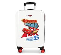 Joumma Disney Good Mood Cabin Suitcase Weiß 33x50x20cms 34 * 55 * 20cms Starres ABS Kombinationsschloss Seitlich 28,4L 2 kg 4 Doppelräder Gepäck Handgepäck