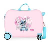 Joumma Disney Heart Stitch Kinderkoffer rosa 50 x 38 x 20 cm starr 1,8 kg Seitenkombinationsverschluss ABS 1,8 kg 38 l Handgepäck, Rosa, Talla única, Kinderkoffer