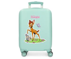 Joumma Disney Klassischer Kabinenkoffer, Blau, 33 x 50 x 20 cm, starr, ABS, seitlicher Kombinationsverschluss, 28,4 l, 2 kg, 4 Doppelrollen, Handgepäck, blau, Kabinenkoffer