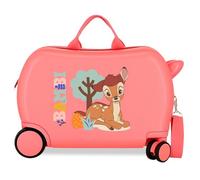 Joumma Disney Klassischer Kinderkoffer, 2 Stück, Rosa, 45 x 31 x 20 cm, starr, 1,8 kg, ABS-Seitenkombinationsverschluss, 1,8 kg, 27,9 l, Handgepäck, Rosa, Talla única, Kinderkoffer