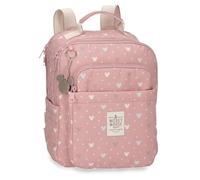 Joumma Disney Luma Mickey, Rucksack, für Spaziergänge, Nude, 27 x 32 x 13 cm, Polyester, 11,2 l
