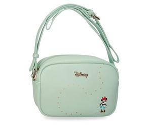 Joumma Disney Luxe Minnie Umhängetasche Türkisgrün 19x13x7 cm PU und Polyester