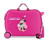 Joumma Disney Mickey & Minnie Kinderkoffer, Mehrfarbig, 50 x 38 x 20 cm, starr, 1,8 kg, seitlicher Kombinationsverschluss, ABS, 1,8 kg, 38 l, Handgepäck, bunt, Talla única, Kinderkoffer