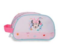 Joumma Disney Minnie Happy to Be Me Adaptierbare Kulturtasche Rosa 24x14x10 cm Polyester
