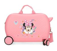 Joumma Disney Minnie Happy to Be Me Kinderkoffer, Rosa, 45 x 31 x 20 cm, starr, 1,8 kg, ABS, 1,8 kg, 24,6 l, Handgepäck