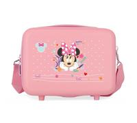 Joumma Disney Minnie Happy to Be Me Nececer Anpassungsfähig Rosa 29x21x15 cm Rígido ABS 9, 1L 0, 8 kgs