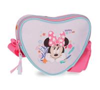 Joumma Disney Minnie Happy to Be Me Umhängetasche Rosa 17x14,5x4 cm Polyester