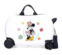 Disney Joumma Minnie & Friends Kinderkoffer, weiß, 45 x 31 x 20 cm, starr, 1,8 kg, ABS-Seitenkombinationsverschluss, 1,8 kg, 27,9 l, Handgepäck, weiß, Talla única, Kinderkoffer