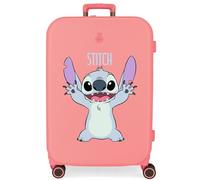 Joumma Disney Playful Koffer, mittelgroß, Rosa, 48 x 70 x 28 cm, starr, 4,32 kg, TSA-Verschluss, ABS, 4,32 kg, 79 l
