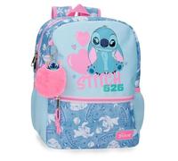 Joumma Disney Stitch Hearts Wanderrucksack 13" Blau 27x33x11 cm Polyester 9.8L