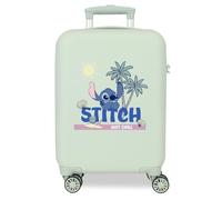 Joumma Disney Stitch Just Chill Kabinenkoffer, Grün, 33 x 50 x 20 cm, starr, 2 kg, 2 kg, 33 l, Handgepäck, grün, Talla única, Kabinenkoffer