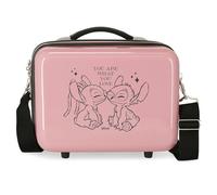 Joumma Disney Stitch You Love Necreme, anpassbar, Rosa, 29 x 21 x 15 cm, starr, ABS, 9,14 l, 0,8 kg, Rosa, Brauchen anpassbar