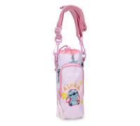 Joumma Disney Stitch You & Me Kleine Malvenfarbene Schultertasche aus Polyester, 8 x 22,5 x 8 cm