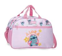 Joumma Disney Stitch You & Me Reisetasche, Malve, 40 x 28 x 22 cm, Polyester