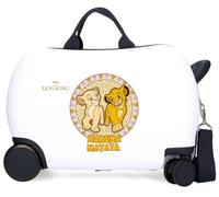 Joumma Disney the Lion King, Kinderkoffer, weiß, 45 x 31 x 20 cm, starr, ABS, Nr. 24,6 l, 1,8 kg, 4 Räder, Handgepäck