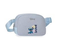 Joumma Disney Tiki Stitch Gürteltasche, Denim, 19 x 13 x 5,5 cm, PU und Polyester