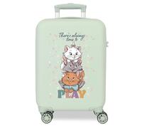 Joumma Disney Time-to-Play Kabinenkoffer, Grün, 33 x 50 x 20 cm, starr, ABS, seitlicher Kombinationsverschluss, 28 l, 2,2 kg, 4 Doppelräder, Handgepäck