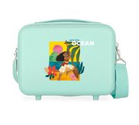 Joumma Disney Vaiana Sea Vibes, anpassbar, Türkis, Blau, 29 x 21 x 15 cm, starr, ABS, 9,1 l, 0,8 kg