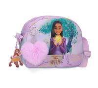 Joumma Disney Watch us Shine Umhängetasche, Rosa, 20,5 x 16,5 x 6 cm, Polyester, Rosa, Umhängetasche