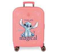 Joumma Disney You Are Magical Kabinenkoffer, Koralle, 40 x 55 x 20 cm, starr, 3,22 kg, integrierter TSA-Verschluss, ABS, 3,22 kg, 37 l, Handgepäck