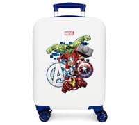 Joumma Marvel Avengers Attack Kabinenkoffer, weiß, 33 x 50 x 20 cm, starr, 2 kg, 2 kg, 28,4 l, Handgepäck