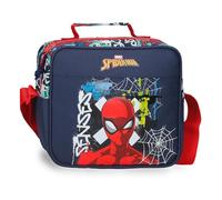 Joumma Marvel Grafity of Spiderman Anpassungsfähige Tasche mit Schultertasche Marineblau 23x20x9 cm Polyester 4.14L