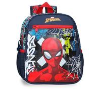 Joumma Marvel Grafity of Spiderman Rucksack für Spaziergänge, Marineblau, 23 x 28 x 10 cm, Polyester, 6,44 l
