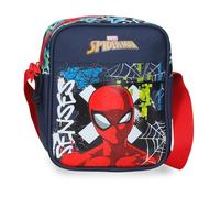 Joumma Marvel Grafity of Spiderman, Umhängetasche, Marineblau, 15 x 20 x 6 cm, Polyester