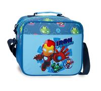 Joumma Marvel Iron Friends anpassbare Tasche mit Schulterriemen, 23 x 20 x 9 cm, Polyester, Blau, 4.14L
