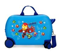 Joumma Marvel Iron Friends Kinderkoffer Blau 45x31x20 cm Starres 1.8 kgs ABS 1.8 kgs 27.9L Handgepäck