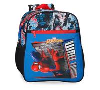 Joumma Marvel Spiderman Wall Crawler Mochila Casual, Schwarz, 27 x 33 x 11 cm, Polyester