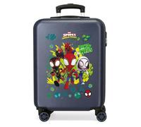 Joumma Marvel Spidey Dino-Webs Kabinenkoffer, blau, 38 x 55 x 20 cm, starr, 2 kg, 2 kg, 35 l, Handgepäck