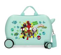 Joumma Marvel Spidey Dino-Webs Kinderkoffer, Blau, 45 x 31 x 20 cm, starr, 1,8 kg, ABS, 1,8 kg, 24,6 l, Handgepäck