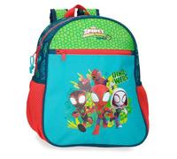 Joumma Marvel Spidey Dino-Webs Mochila Casual Marino 27x33x11 cm Polyester
