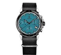 JOWISSA Stahl/Blau/Schwarz LeWy 9 Schweizer Chronograph J7.136.L