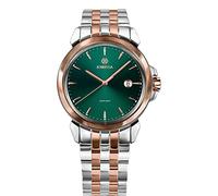 JOWISSA Stahl/Rosa/Grün LeWy 3 Schweizer Herrenuhr J4.253.L
