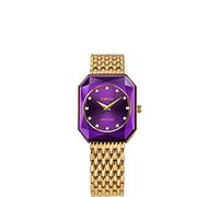 JOWISSA Violett/Gold Facet Radiant Schweizer Damenuhr J8.081.M