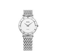 JOWISSA Weiss/Silber Roma Schweizer Damenuhr J2.289.M