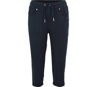 Caprihose JOY SPORTSWEAR "VANESSA", Damen, Gr. 36, N-Gr, blau (night), Obermaterial: 60% Baumwolle, 40% Elasthan, Hosen Caprihose (61354400-36) night