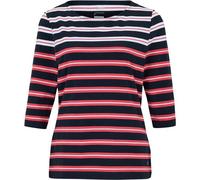 JOY sportswear - JANETTE 3/4 Arm Shirt night hibiscus stripes - Gr. - 36