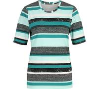 JOY Damen Shirt LARA T-Shirt (36875) 38 cosmic green stripes