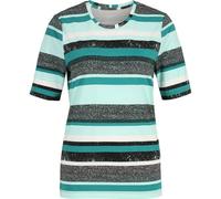 JOY Damen Shirt LARA T-Shirt (36875) 40 cosmic green stripes