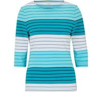 JOY Damen Shirt LUANA 3/4 Arm Shirt (37036) 50 light topaz stripes